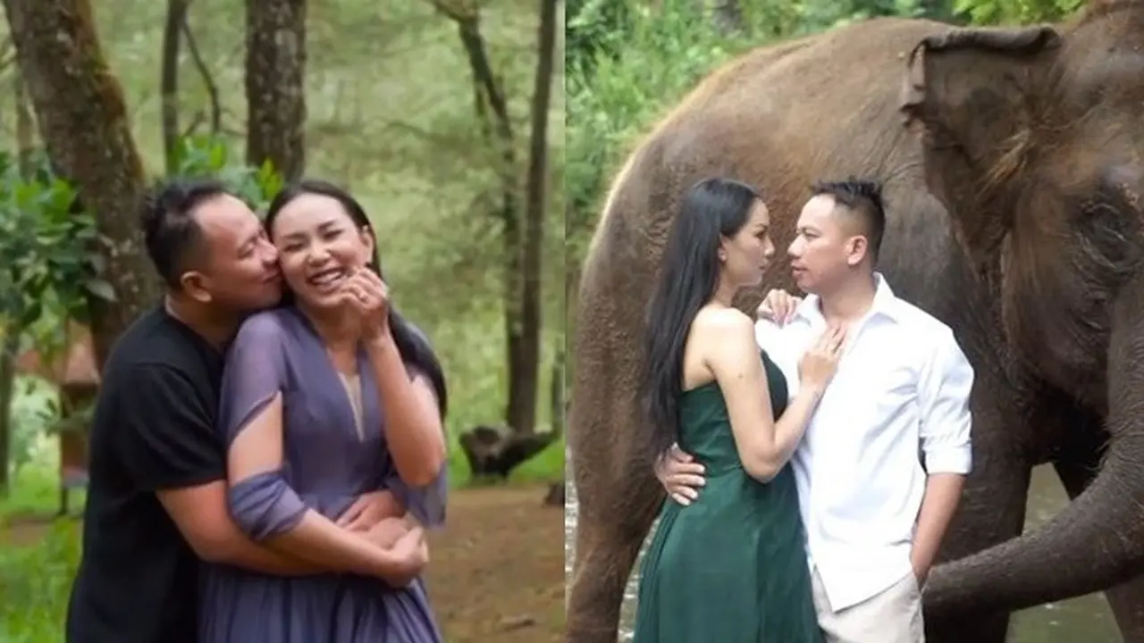 6 Pemotretan Prewedding Vicky Prasetyo dengan Kalina Ocktaranny yang Segera Menikah
