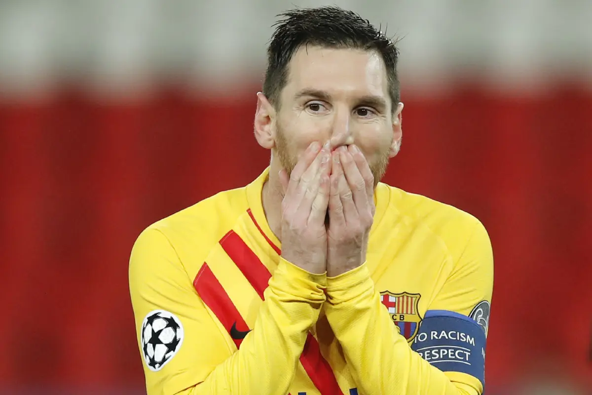 FOTO: Lionel Messi Tak Berdaya, Barcelona Disingkirkan PSG dari Liga Champions