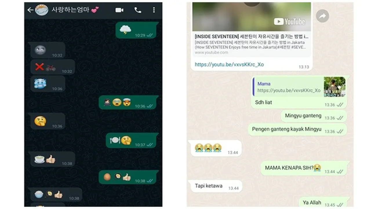 8 Chat Anak dengan Ibu Ini Akrab Banget, Bak Teman Sendiri