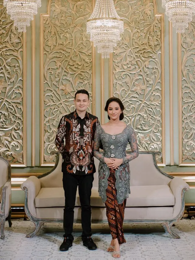 6 Potret Prewedding Amanda Khairunnisa dan Calon Suami Asal Inggris dengan Busana Adat Jawa