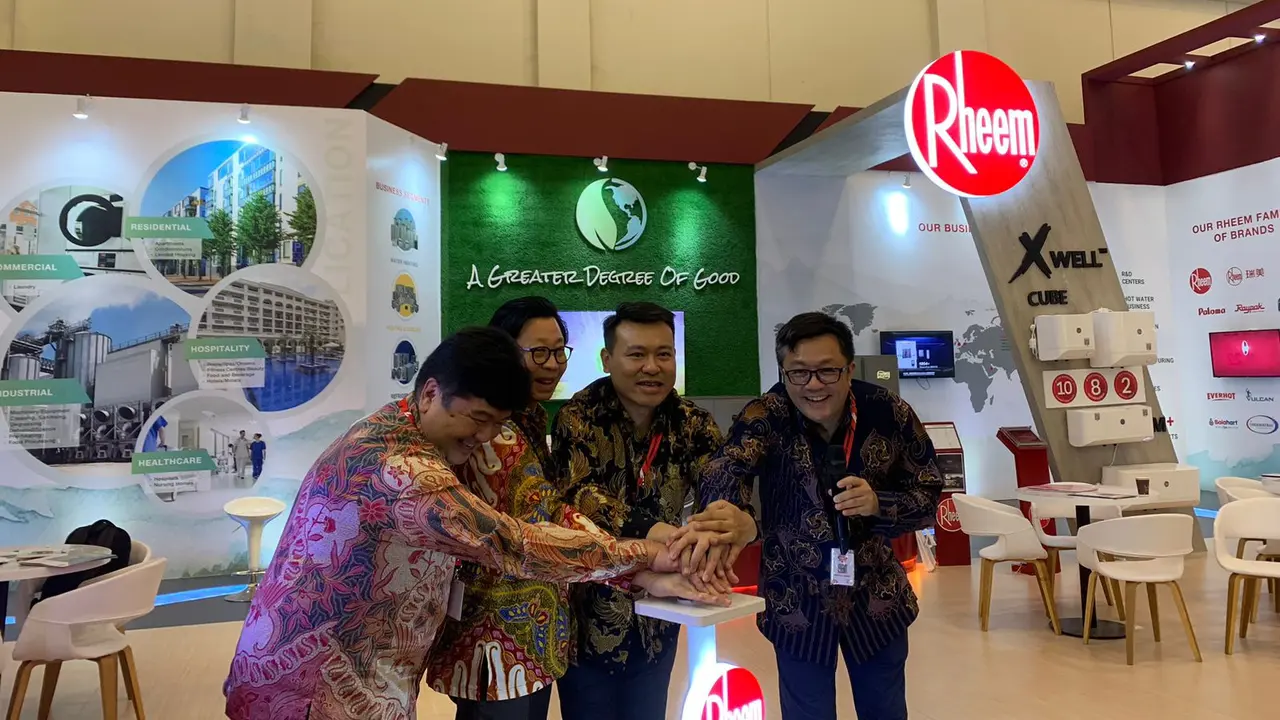 Rheem memberikan solusi pemanas air yang lebih ramah lingkungan dan meminimalisir dampak gas rumah kaca