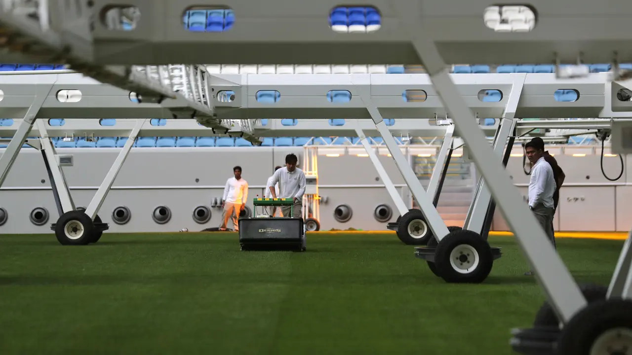 Keren, Stadion Ini Dilengkapi Sistem Pendingin Udara