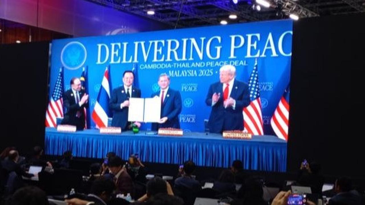 Fakta Menarik: Disaksikan Donald Trump, Thailand dan Kamboja Akhirnya Sepakati Perjanjian Damai di KTT ASEAN