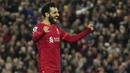 <p>Mohamed Salah masih memimpin dalam perburuan top skor sementara Premier League dengan 22 gol, sementara Cristiano Ronaldo menempati posisi ketiga dengan 18 gol di bawah Son Heung-min dengan koleksi 19 gol. (AP/Jon Super)</p>