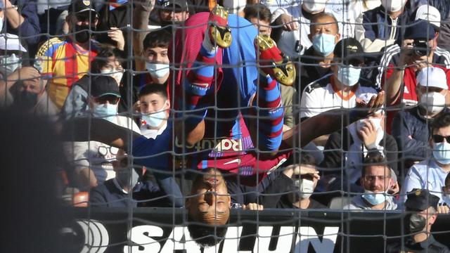 Aubameyang Cetak Dua Gol, Barcelona Bungkam Valencia