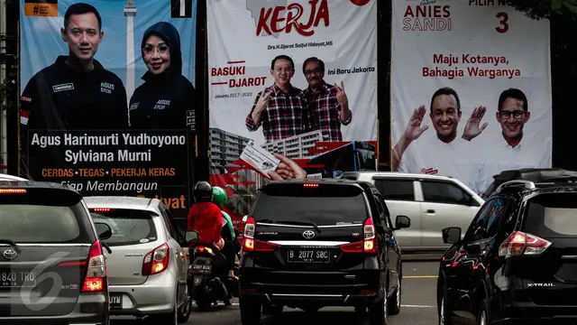 Atribut Kampanye Pilkada DKI Jakarta