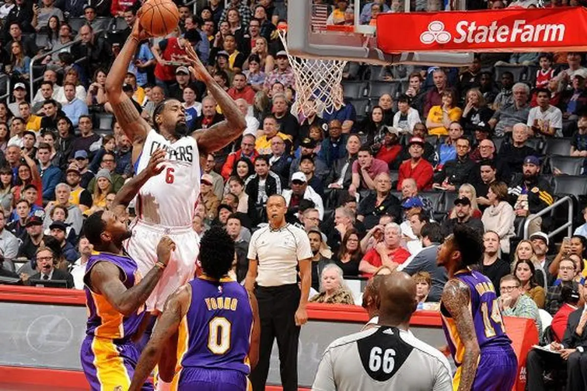Center LA Clippers, DeAndre Jordan.