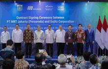 MRT Jakarta Teken Kontrak dengan Perusahaan Jepang, Percepat Bangun Proyek Fase 2A