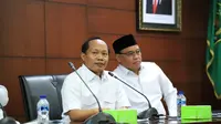 Juru Bicara (Jubir) Kementerian Agama (Kemenag) Sunanto menilai butuh kajian lebih dalam untuk memasang chattra pada Candi Borobudur. (Istimewa)