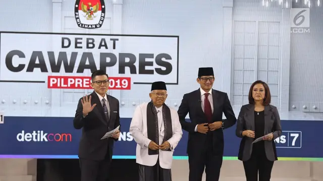 Sandiaga Uno Cium Tangan Ma'ruf Amin