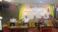 Rapat Koordinasi Wilayah Masyarakat Peduli Badan Penyelenggara Jaminan Sosial (Rakorwil MP BPJS) Malaysia. (Liputan6.com/ Istimewa)