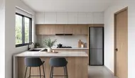7 Desain Dapur Minimalis 3x2 Tetap Lega dengan Meja Makan Mini, Tidak Terasa Sempit