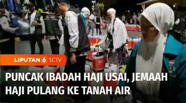 Rangkaian ibadah haji telah usai, kini jemaah haji asal Indonesia secara bertahap kembali ke Tanah Air.