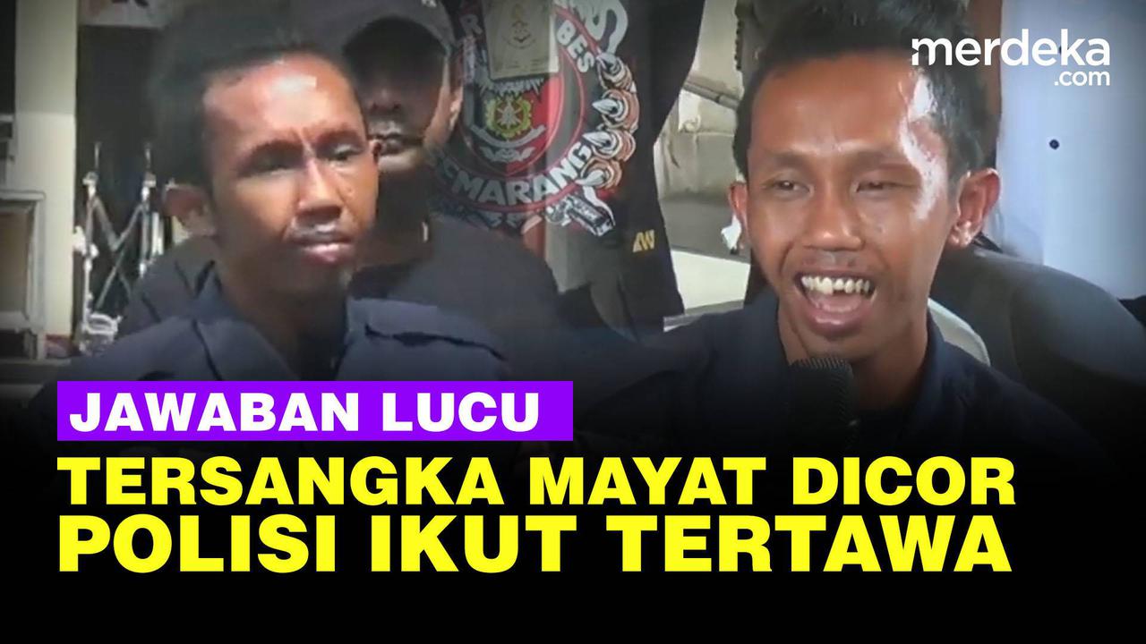 VIDEO: Tersangka Mutilasi & Cor Mayat Tengil "Kalau Saya Serahkan Diri, Enak Polisi"