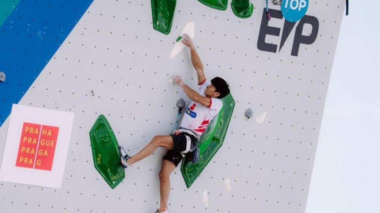 Putra Tri Ramadani, Atlet Panjat Tebing Indonesia, Lolos ke Final World Climbing Series Praha