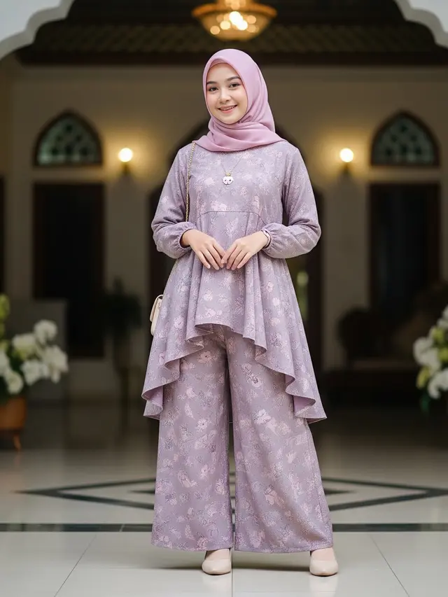 Outfit Lebaran Remaja Wanita (Gemini AI)