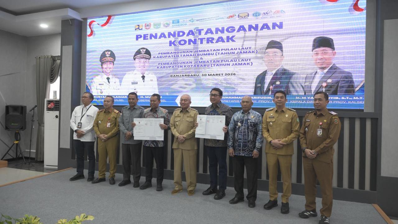 PTPP Kantongi Proyek  Jembatan Pulau Laut Senilai Rp1,02 Triliun Pulau Laut Senilai Rp1,02 Triliun