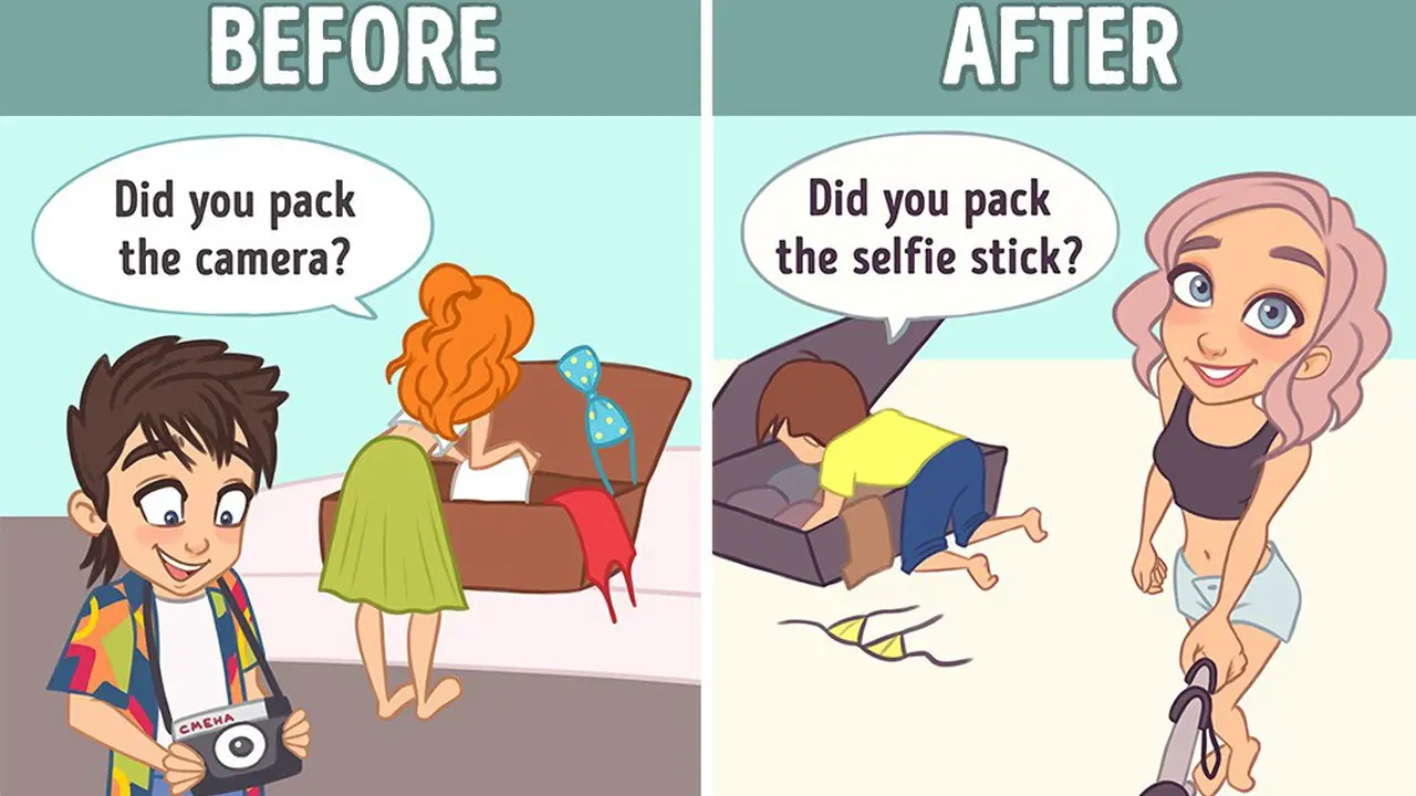 10 Ilustrasi Membedakan Kehidupan Setelah dan Sebelum Internet  