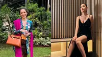 Pesona Bunga Citra Lestari jadi bridesmaid dengan kebaya kembang mendapat apresiasi [@bclsinclair]