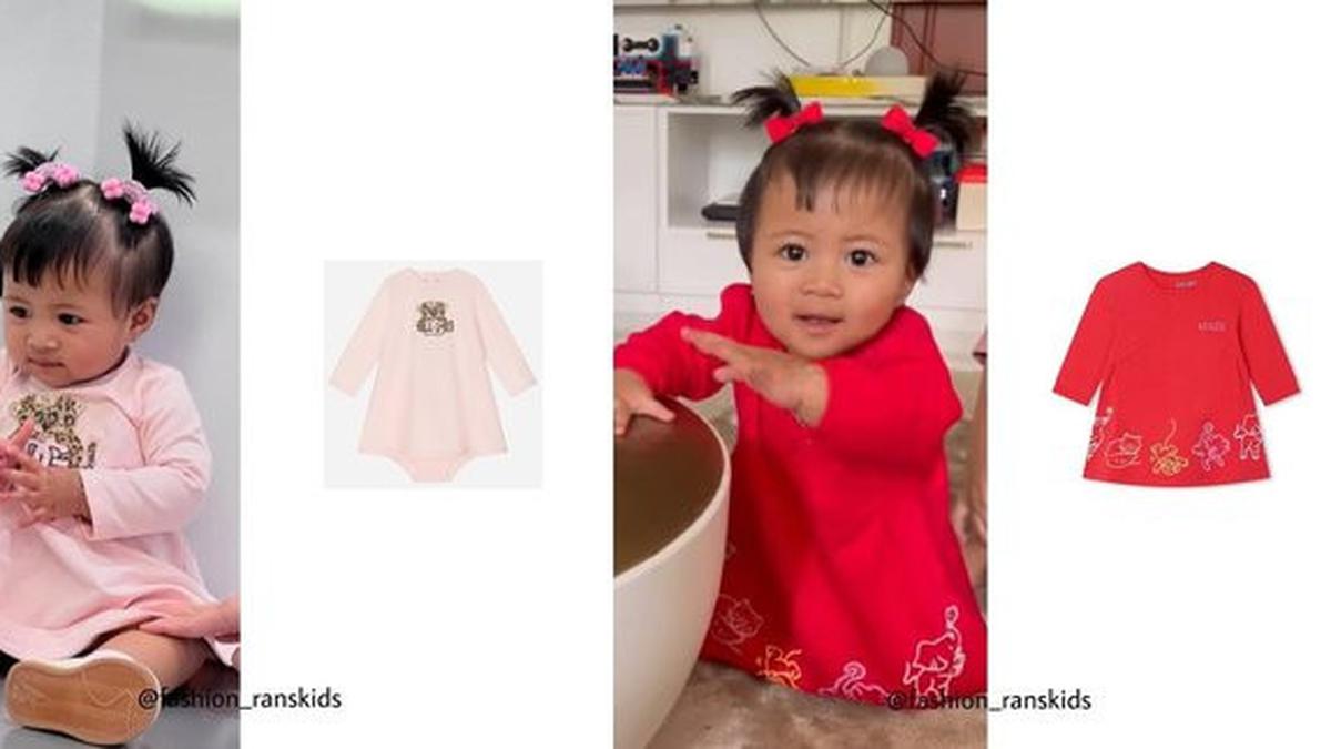 Cek Harga Dress Lily Anak Nagita Slavina dan Raffi Ahmad, Ditaksir Jutaan Rupiah!