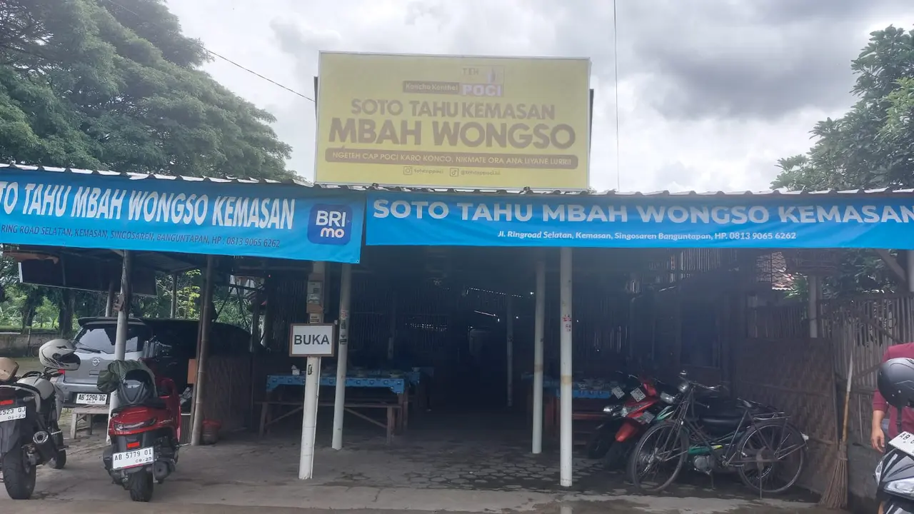 Soto Tahu Mbah Wongso Kemasan Yogyakarta