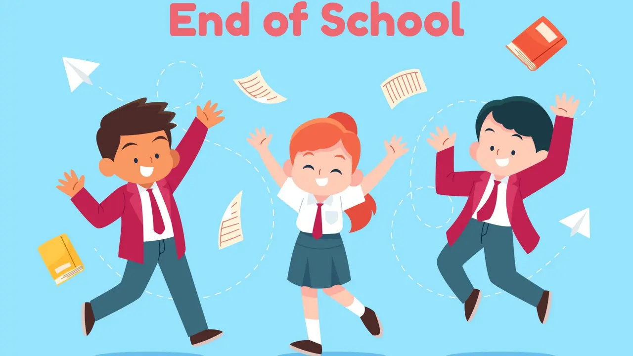 Ilustrasi perpisahan sekolah