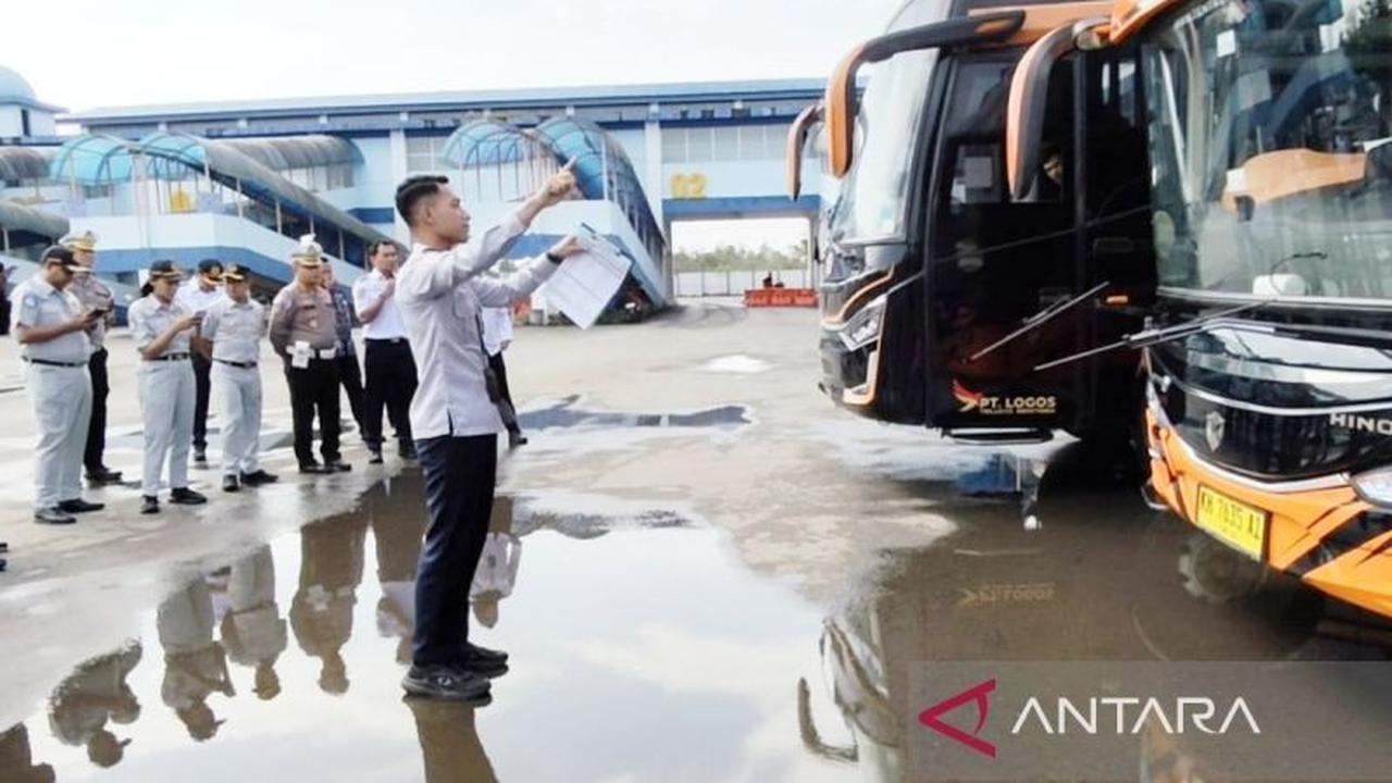 Polda Kalsel Pastikan Bus Layak Angkut Pemudik, Dukung Kesiapan Angkutan Mudik Lebaran 2026 Kalsel