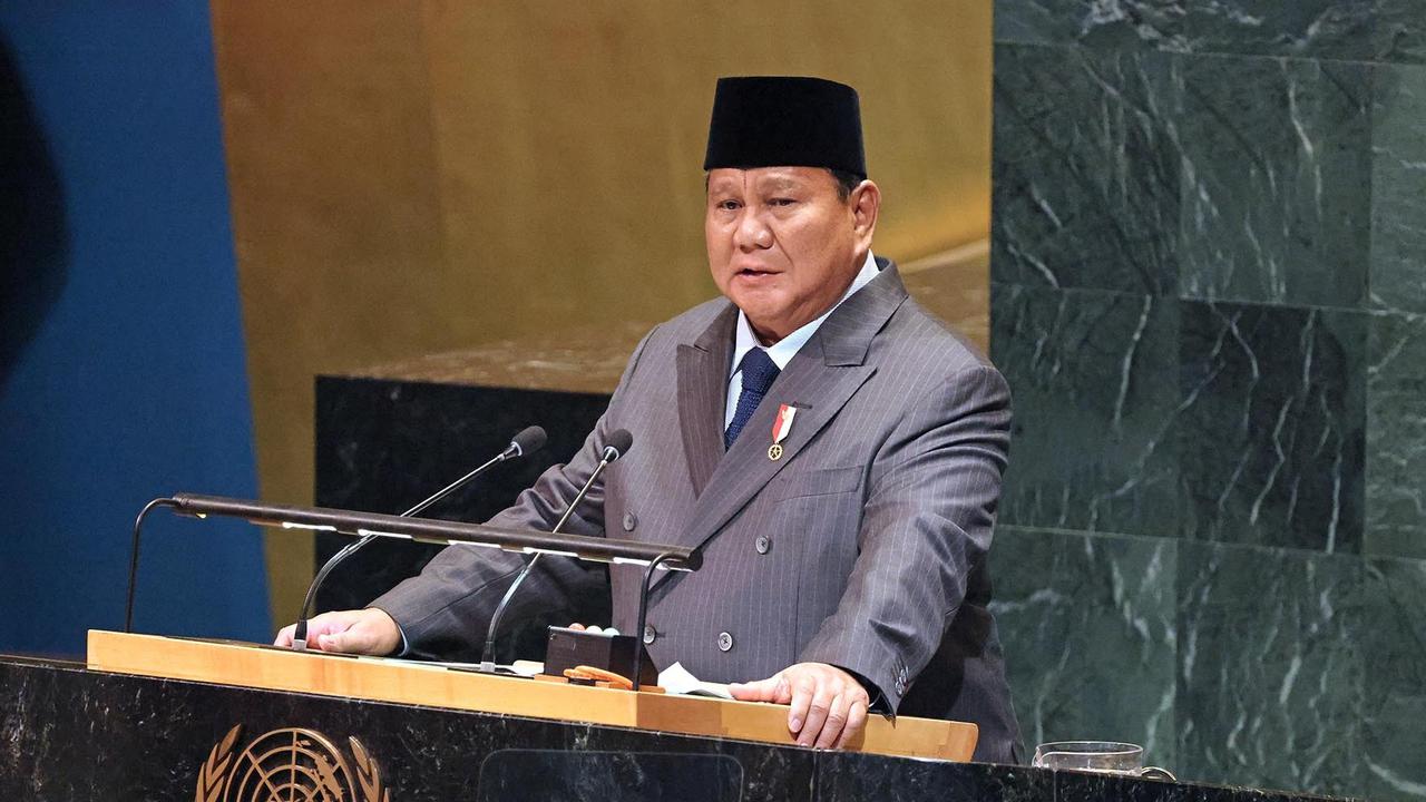 FOTO: Momen Perdana Presiden Prabowo Berpidato di Sidang Umum PBB