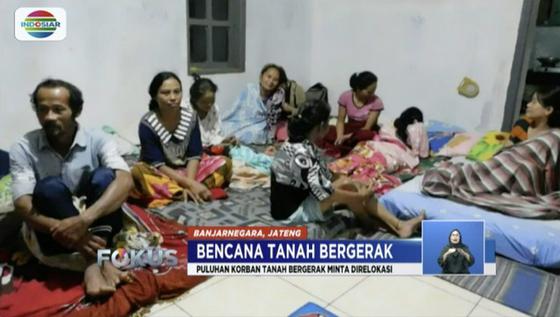 Korban Tanah Bergerak Banjarnegara Minta Relokasi