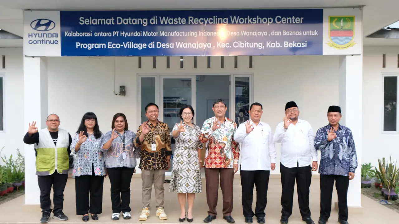 Hyundai Resmikan Fasilitas Daur Ulang Plastik Di Indonesia (ist)