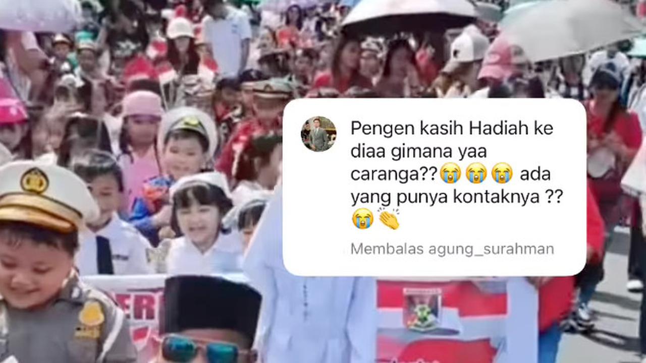 Viral Bocah 'Gemoy' Mirip Prabowo Goyang Oke Gas di Karnaval Agustusan Curi Perhatian Sekpri Presiden: Ada Kontaknya?