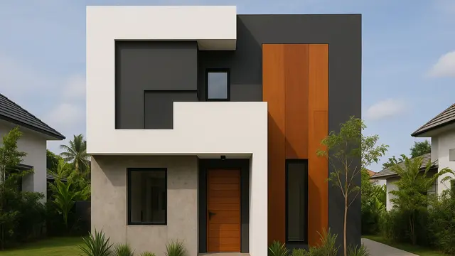 Desain Rumah Minimalis 7×9 Tren 2025 Favorit Generasi Muda/Ilustrasi AI