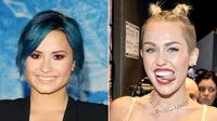 Berseteru, Miley Cyrus dan Demi Lovato Saling Unfollow Twitter?