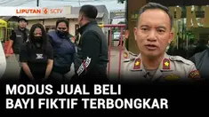 Kasus jual beli bayi fiktif terbongkar. Polisi menangkap seorang perempuan saat hendak bertransaksi dengan korbannya di sebuah rumah sakit. Pelaku mengiming-imingi korban bisa mengadopsi bayi dengan membayar Rp5 juta.