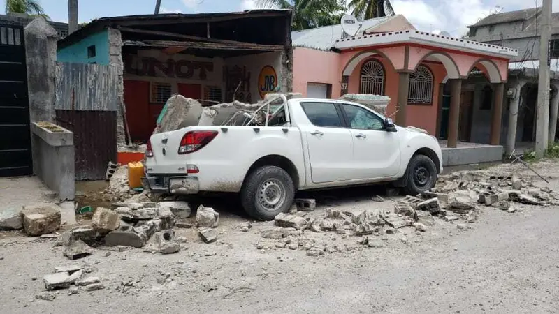 Jejak Guncangan Gempa Haiti Magnitudo 7,2