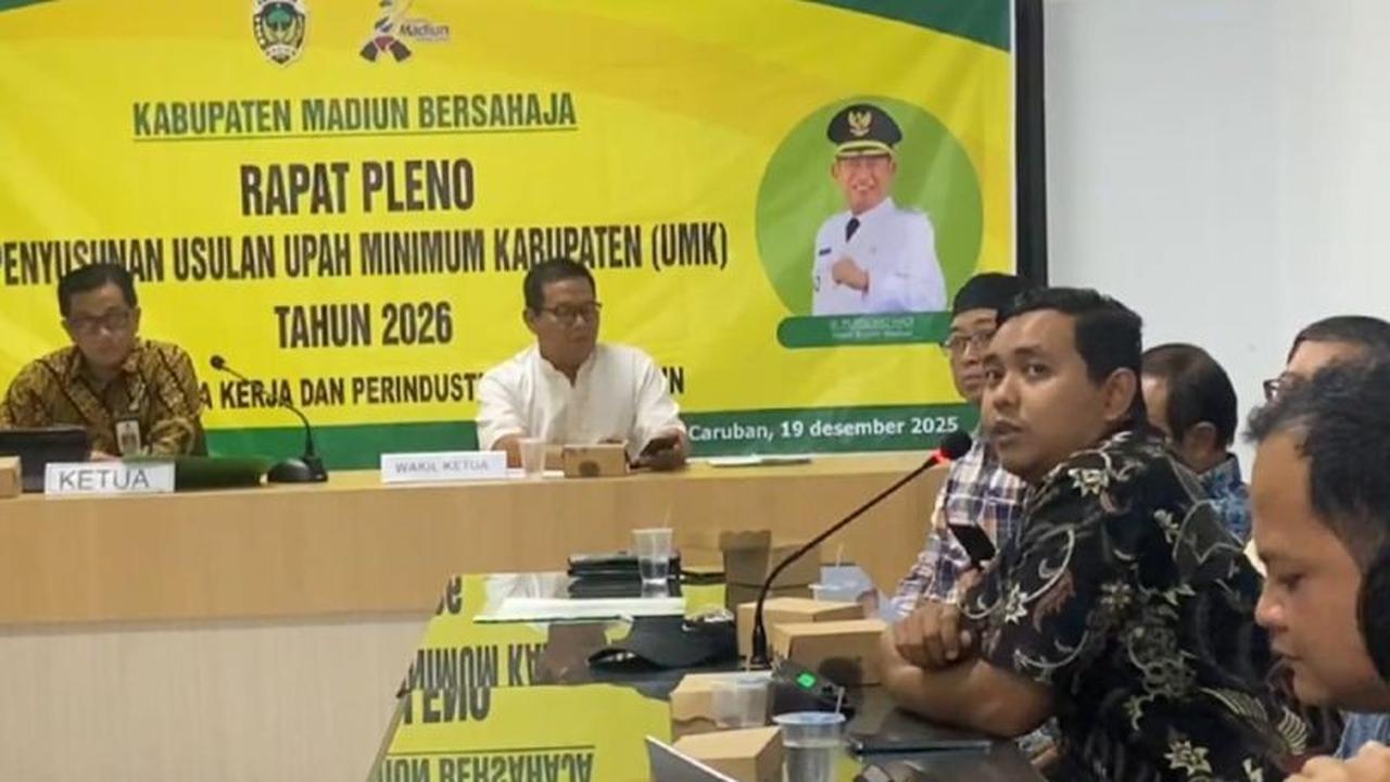 Disnakerin Madiun Intensifkan Pemantauan Penerapan UMK 2026 Kabupaten Madiun di Perusahaan