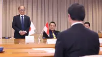 Pertemuan Sekjen Kemnaker dengan Gubernur Prefektur Miyagi