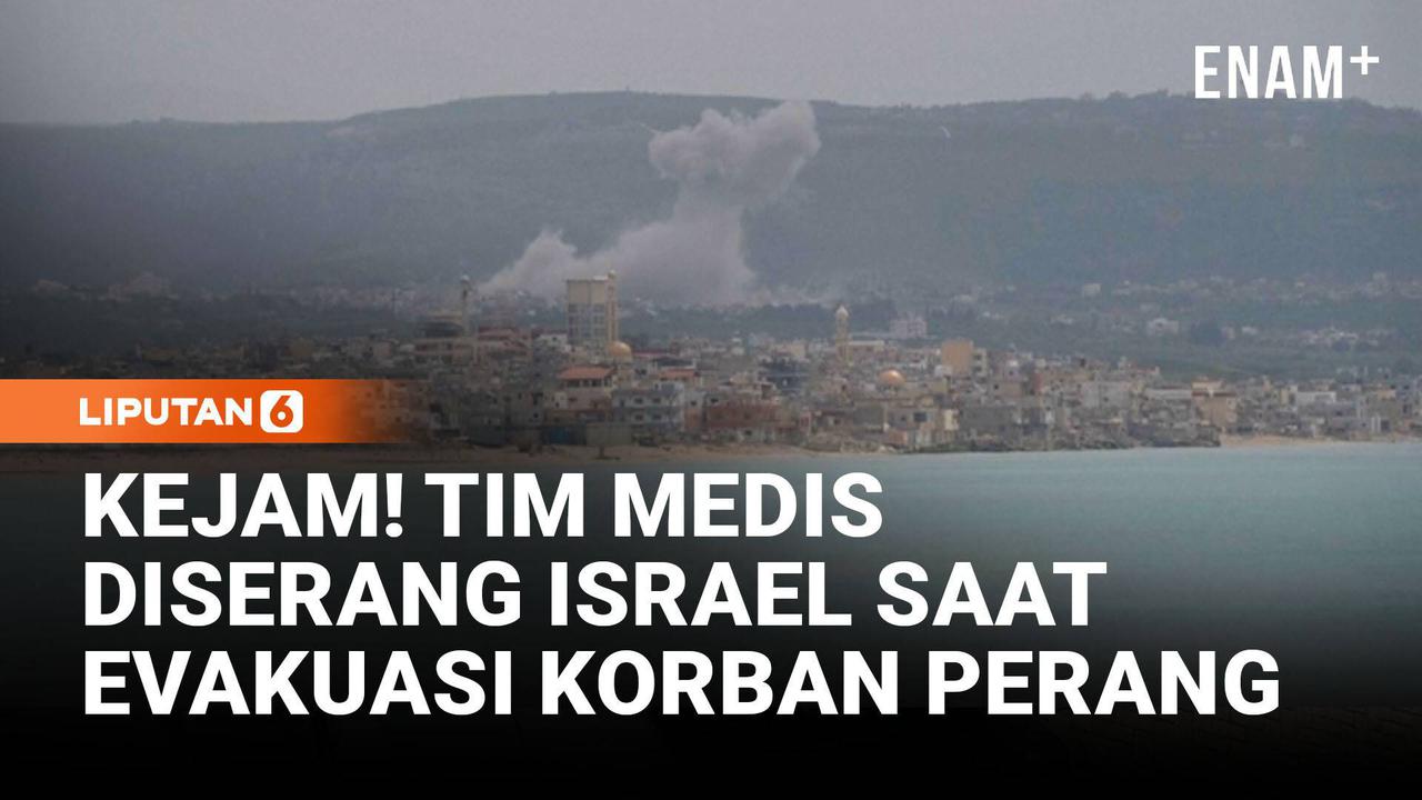 Ngeri! 3 Tim Paramedis Diserang Rudal Israel Berturut-turut Saat Evakuasi di Lebanon