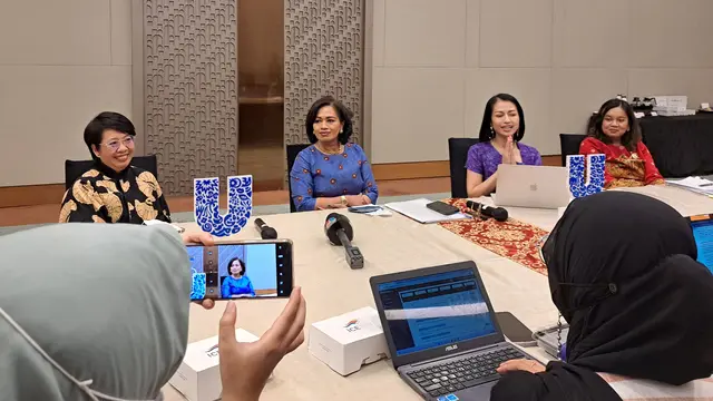 Rapat Umum Pemegang Saham Tahunan (RUPST) PT Unilever Indonesia Tbkyang digelar di ICE BSD, Kabupaten Tangerang, Rabu (15/6/2022).