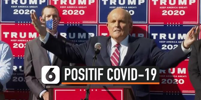 VIDEO: Pengacara Donald Trump, Rudy Giuliani Positif Covid-19