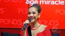 Bunga Citra Lestari saat ditemui di Hotel Dharmawangsa, Jakarta, Rabu (1/4/2015). BCL mengaku harus rela ditinggal sang suami, Ashraf Sinclair yang sibuk bekerja di negara asalnya yakni Malaysia. (Liputan6.com/Panji Diksana)