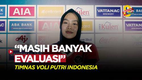 VIDEO: Evaluasi Timnas Voli Putri Indonesia Setelah Kalah dari Thailand di Laga Perdana SEA Games 2023