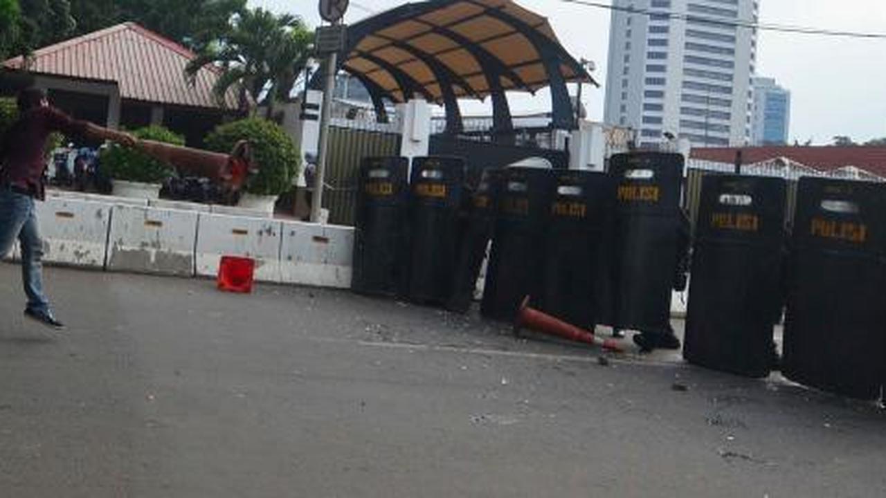 Demo dukung Palestina rusuh, HMI tak mau disalahkan