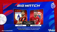 Big match Persija Jakarta vs Persipura Jayapura, Minggu (19/9/2021)