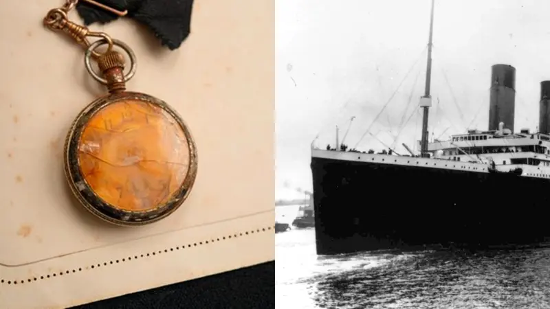 Arloji Penanda Waktu Tenggelamnya Titanic