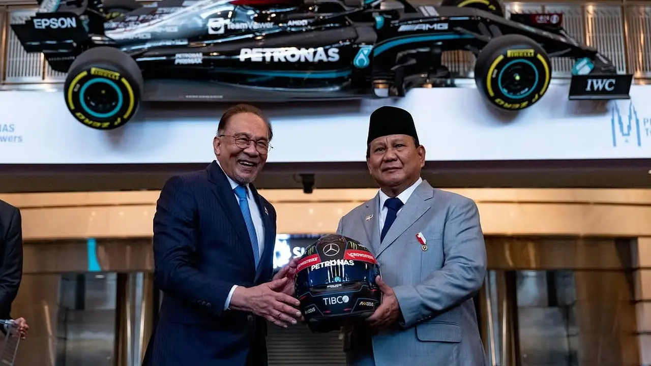 Potret Pertemuan Prabowo Subianto dan Anwar Ibrahim di Malaysia/Instagram Anwar Ibrahim
