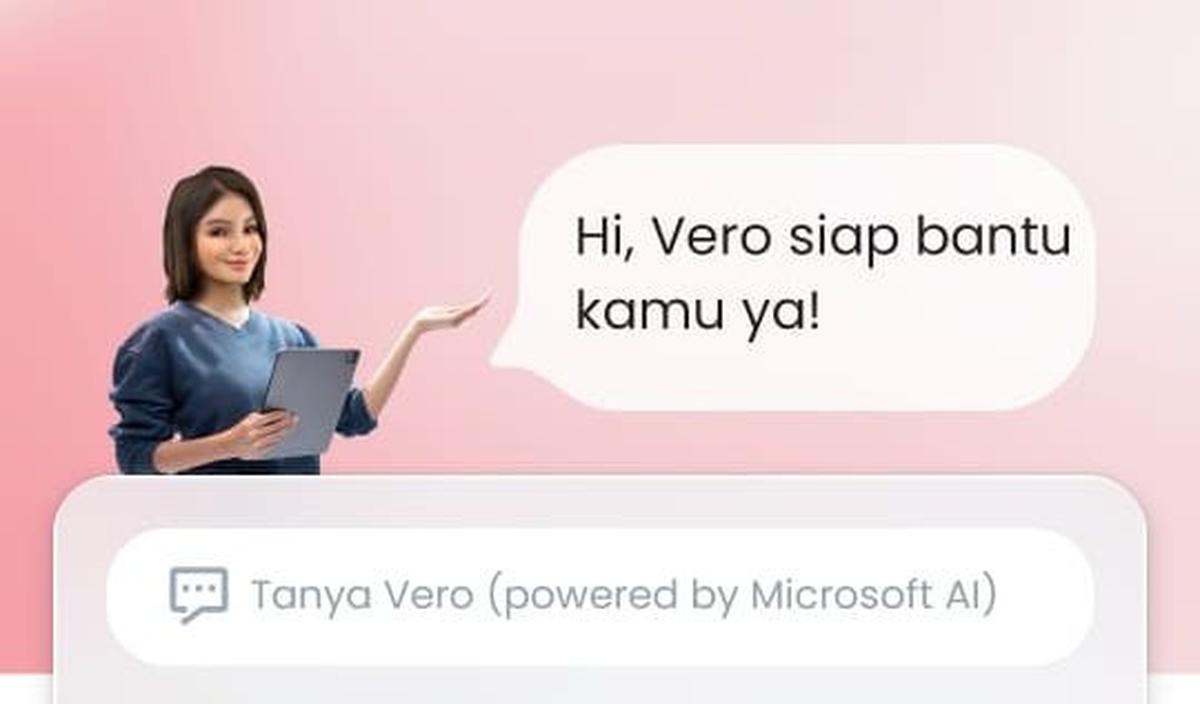 Dalam postingannya itu, sosok Vivi menggunakan kemeja santai berwarna merah. Ia nampak percis manusia sungguhan ketika foto bersama Wishnutama.