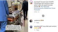 Viral seorang orangtua merekam detik-detik anaknya menderita gejala Kawasaki Disease. (Instagram)