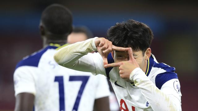 Son Heung-min Antar Tottenham Taklukkan Burnley