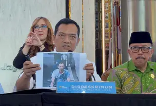 Polri Ungkap Wajah Terduga Pelaku Penyiram Air Keras ke Andrie Yunus KontraS (Tangkapan Layar YouTube Liputan6.)